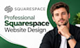build, design  squarespace website, squarespace store