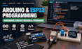 program arduino and esp32 project, hardware circuit design, and firmware