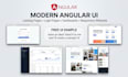 create a modern responsive angular website