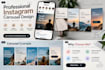 design a professional instagram carousel