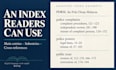 create a professional human curated back of book index