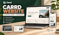 design or redesign carrd website and carrd landing page