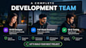 build a full stack websites with professional team