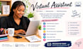 be your virtual assistant, data analyst and graphic designer