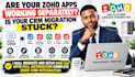 migrate and setup zoho CRM with full automation complete zoho CRM integration