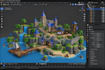 create roblox building, 3d building, 3d landscape models and maps