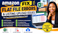 fix amazon flat file errors product upload issues listing problems