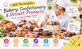 formulate bakery, confectionery and dessert products
