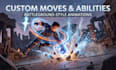 l create roblox combat and movement animations in blender