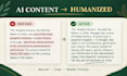 fact check, humanize and rewrite your ai generated content