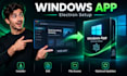 convert your web app to a windows desktop app with electron