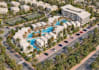 design 3d township masterplan large scale residential development aerial render