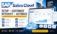 sap c4c setup, sap sales cloud, sap cpi inegration, sap CRM cloud integration