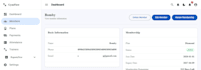 create a gym management web application with payment tracking