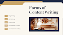 write engaging SEO content blogpost ads articles and email