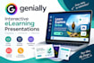 create an interactive genially elearning presentation and course