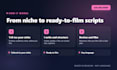 write tiktok scripts, reels and shorts scripts with hooks and captions