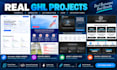 design ghl funnel, ghl website, and ghl automation