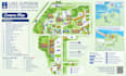design campus map, school map, university map, wayfinding map, site plan