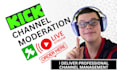 kick chat moderation and viewer interaction mod