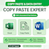 do fast data entry, excel work, pdf to excel and typing work