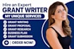 write grant proposals research grants and grant applications