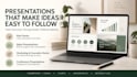 design a professional pitch deck or business presentation