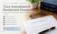 prepare your trust amendment and restatement documents