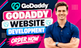 handle godaddy website development