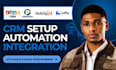 zoho crm setup pipedrive crm hubspot crm automation lofty crm make integration