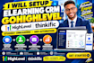 setup elearning crm gohighlevel thinkific student onboarding drip automation