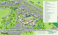 design custom isometric 3d campus maps, school maps and university maps