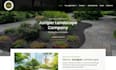 design garden service website landscaping appointment website