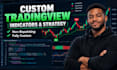 code, modify or merge tradingview pine script indicators, strategies and alerts