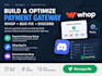 build setup optimize whop payment gateway, shopify whop, existing discord server