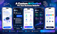 a custom ai chatbot for your business website