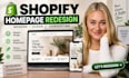 redesign your shopify homepage and customize your shopify theme