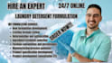 develop detergent and household cleaning product formulations