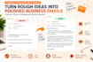 rewrite your emails professionally and naturally