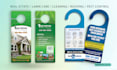 design a professional door hanger for your business