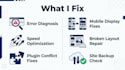 fix wordpress errors and optimize your website speed