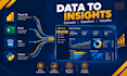 create power bi data dashboards and data visualization