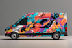 car wrap vehicle wrap truck wrap racing car wrap