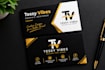 design a professional modern business card