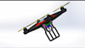 3d drone design and created video animation