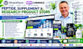 build a professional research peptide website and ecommerce store