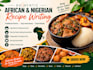 write authentic african food recipe