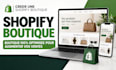 créer une boutique shopify optimisée pas chere