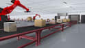 create 3d asrs warehouse automation, robotic explainer and logistics animation