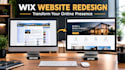 design a professional wix studio website and wix website